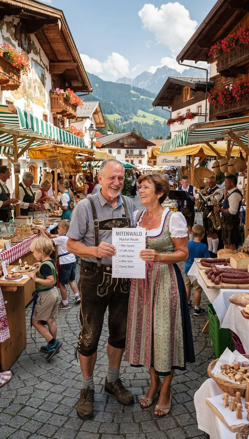 Ein Wanderer, der auf einem schmalen Pfad durch einen Wald geht.